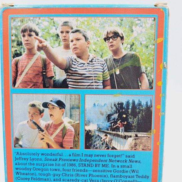 Stand by Me (1986) Stephen King Movie Used VHS Tape Classic Movie Collectible - Picture 4 of 7